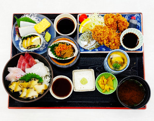 至福の鮑づくし